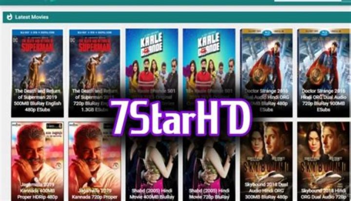 7StarHD.in: Your Ultimate Destination for High-Quality Movie Streaming