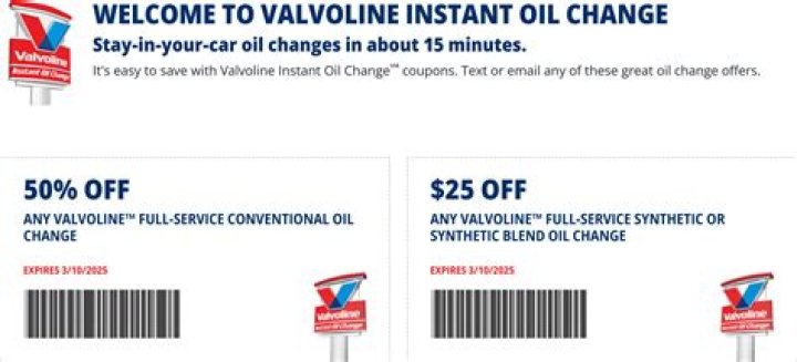 Valvoline Oil Change Coupons Up To 50% Off: The Ultimate Guide to Saving Big